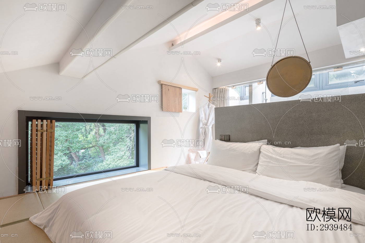 现代酒店民宿效果图下载（渲染图16）