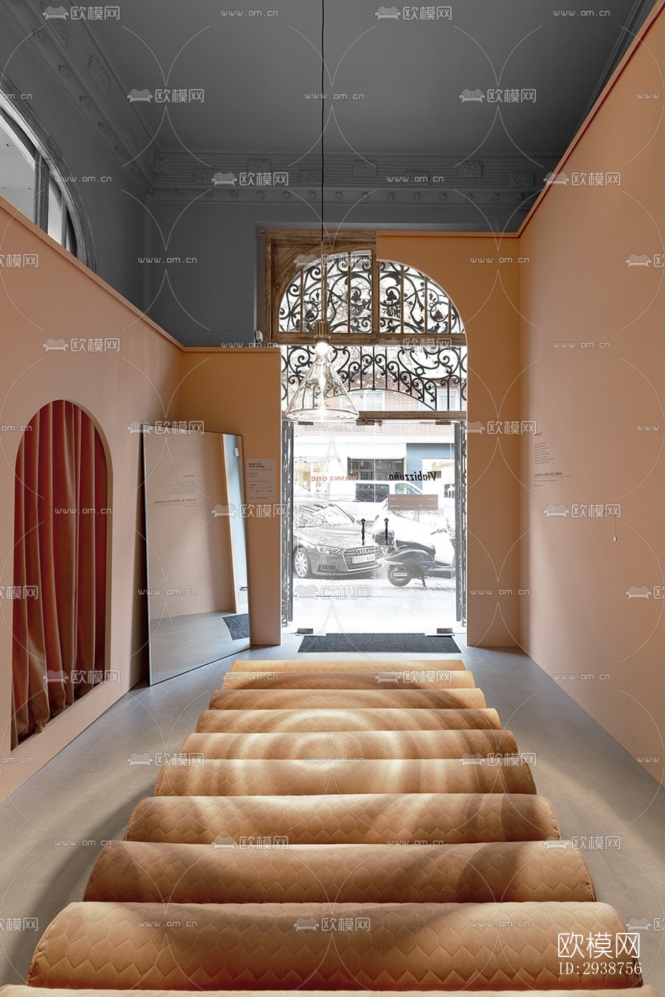 现代展览展厅效果图下载（渲染图5）