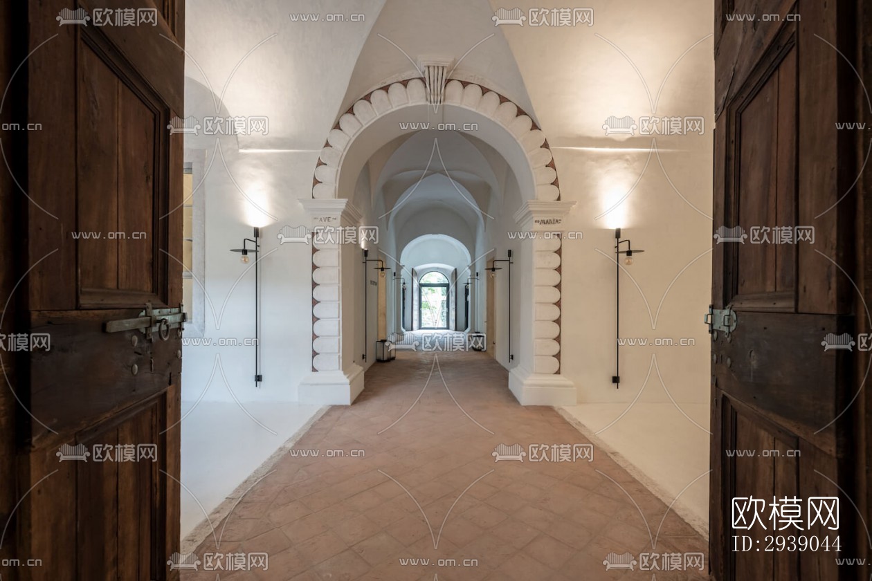 侘寂酒店民宿效果图下载（渲染图2）