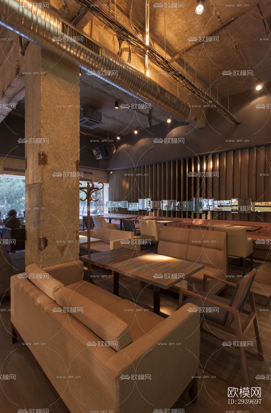 北欧酒吧效果图下载（渲染图19）