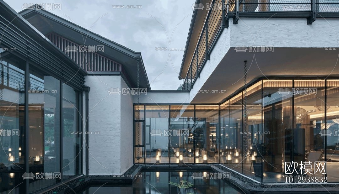 东南亚酒店民宿效果图下载（渲染图4）