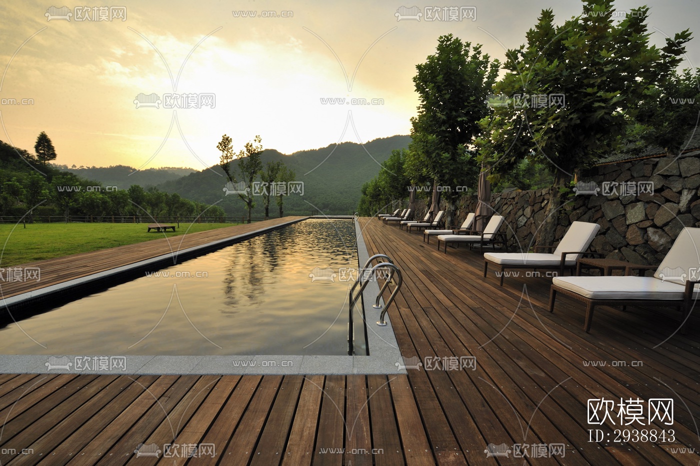 东南亚酒店民宿效果图下载（渲染图2）