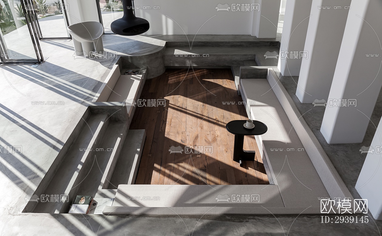 北欧酒店民宿效果图下载（渲染图8）