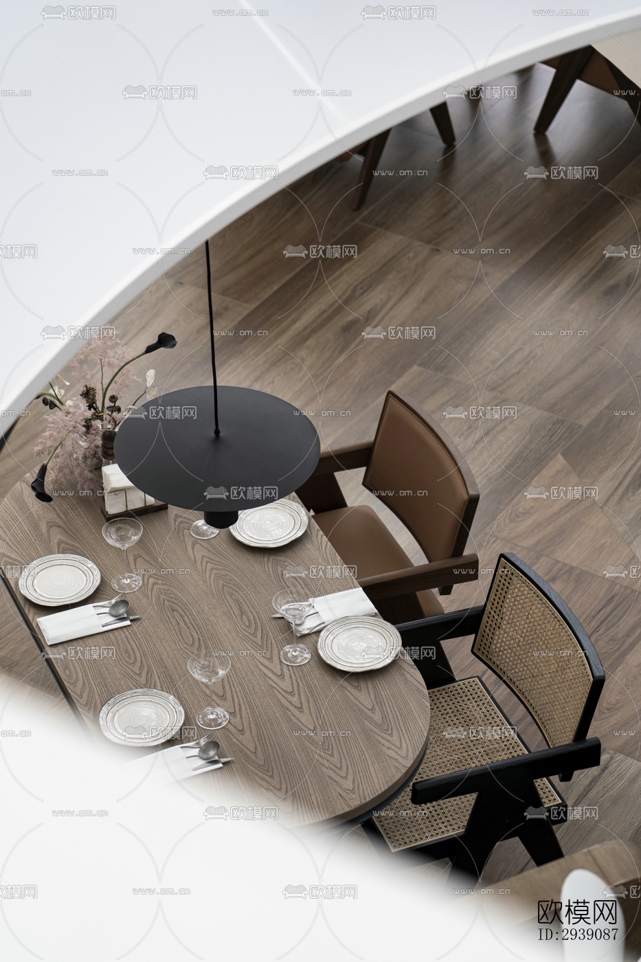 北欧酒店民宿效果图下载（渲染图15）