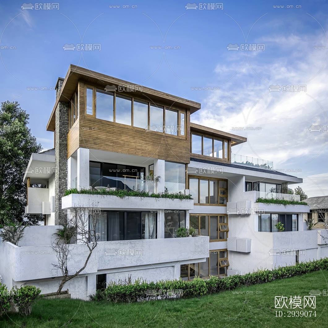 北欧酒店民宿效果图下载（渲染图17）