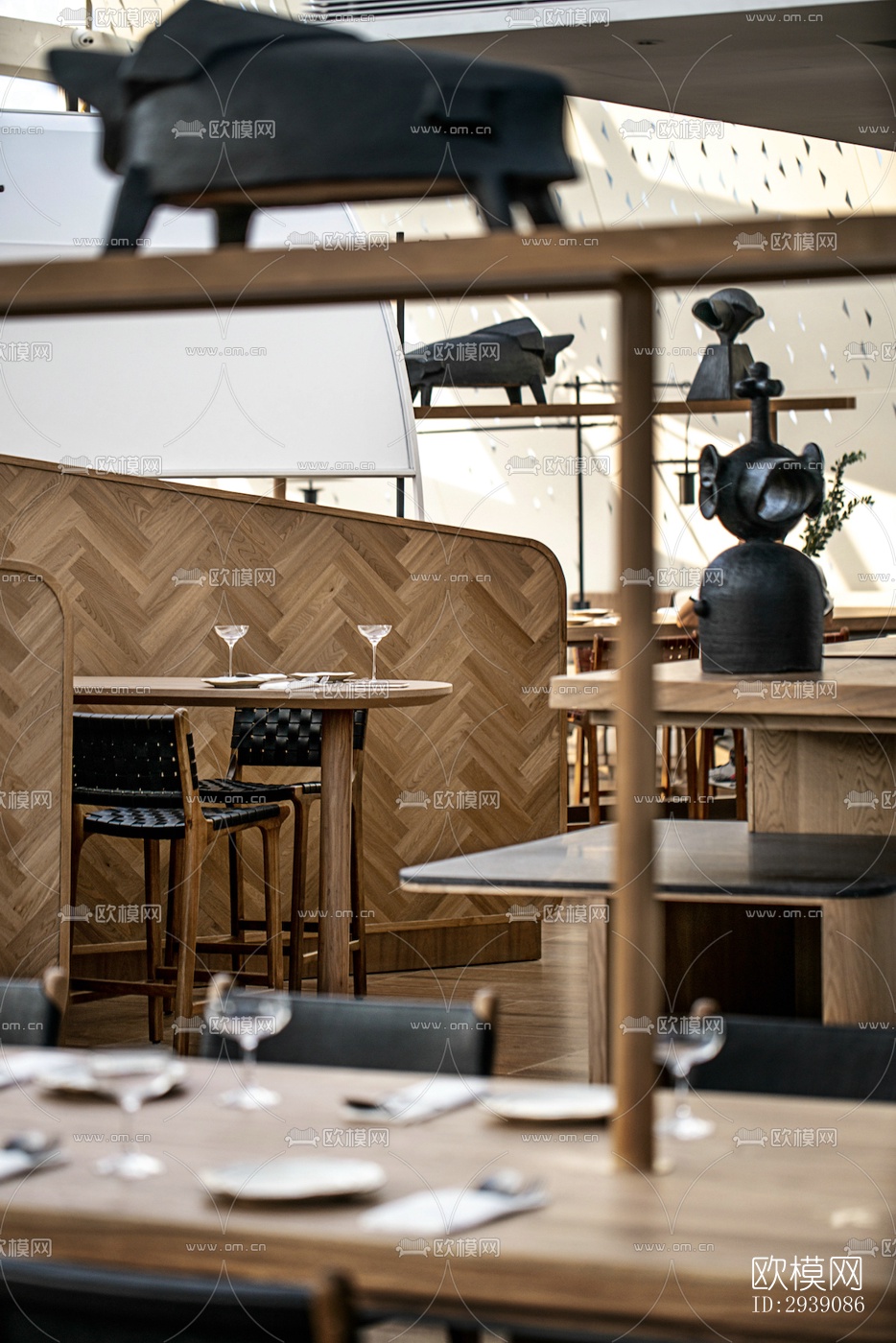 北欧酒店民宿效果图下载（渲染图8）