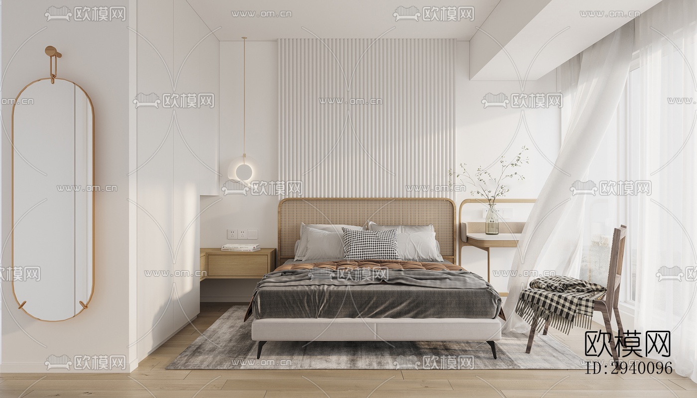 北欧平层效果图下载（渲染图7）