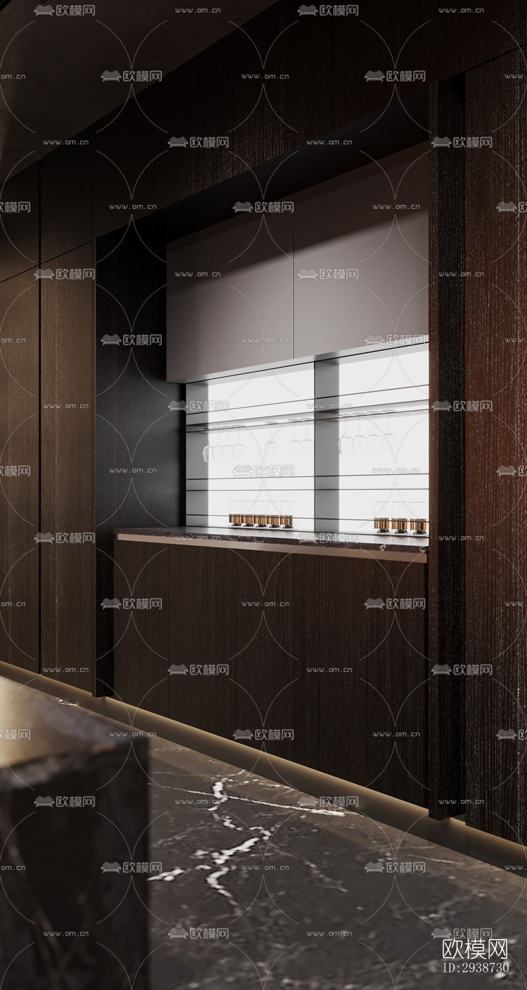 现代展览展厅效果图下载（渲染图15）