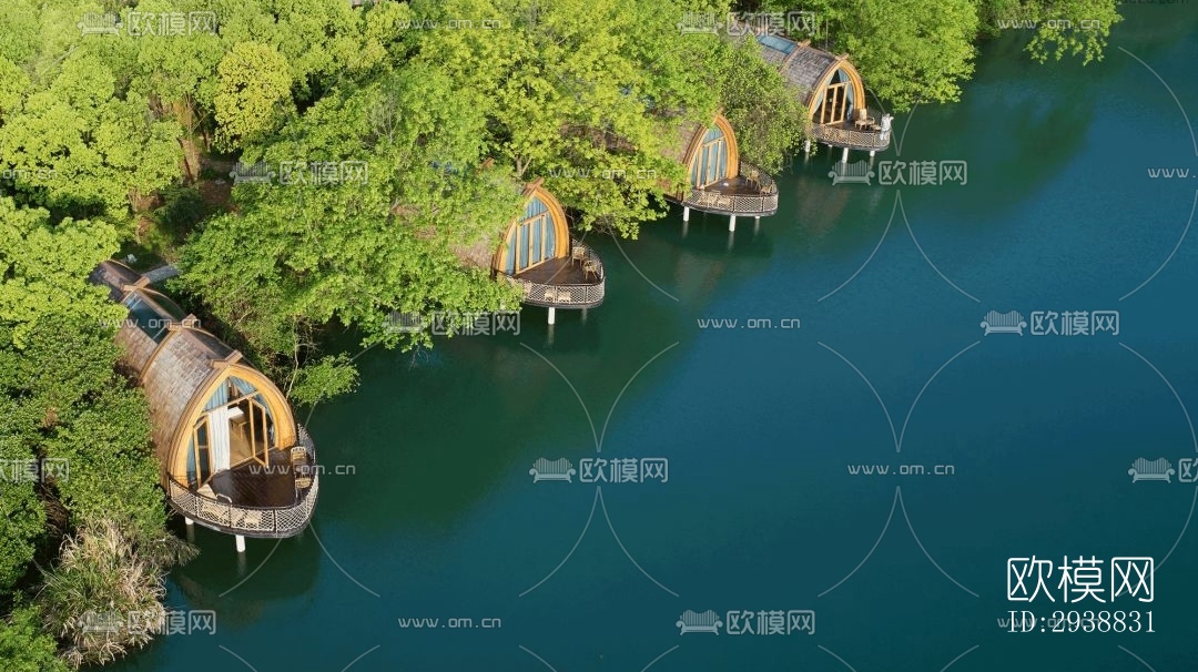 东南亚酒店民宿效果图下载（渲染图13）