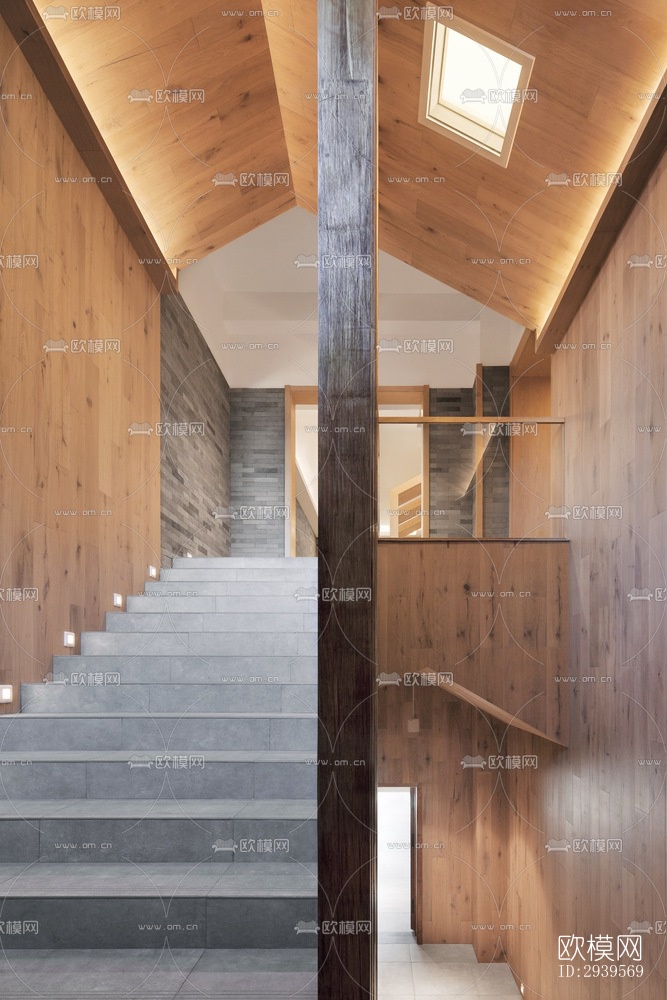 现代酒店民宿效果图下载（渲染图8）