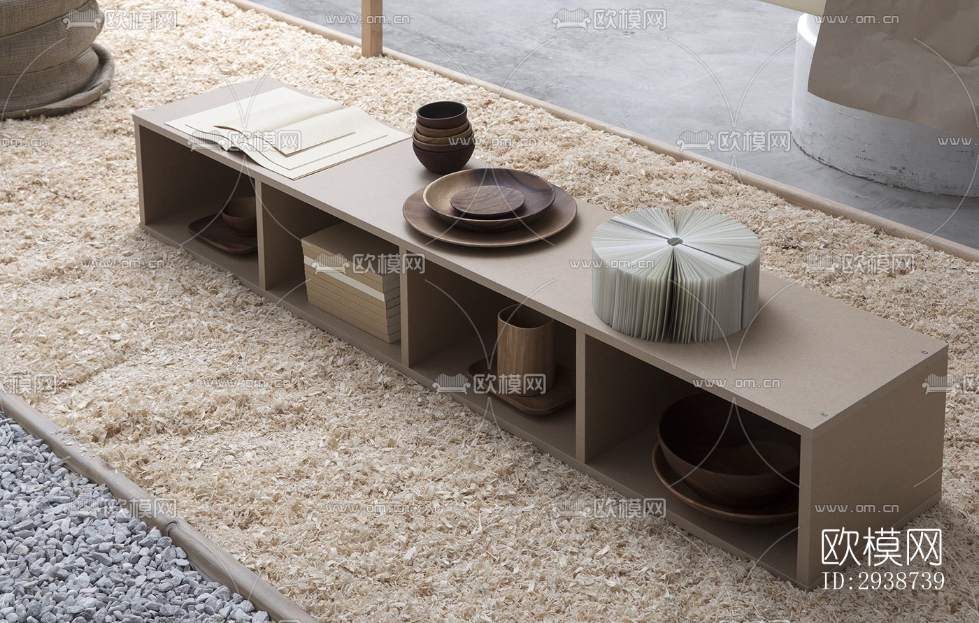 现代展览展厅效果图下载（渲染图3）