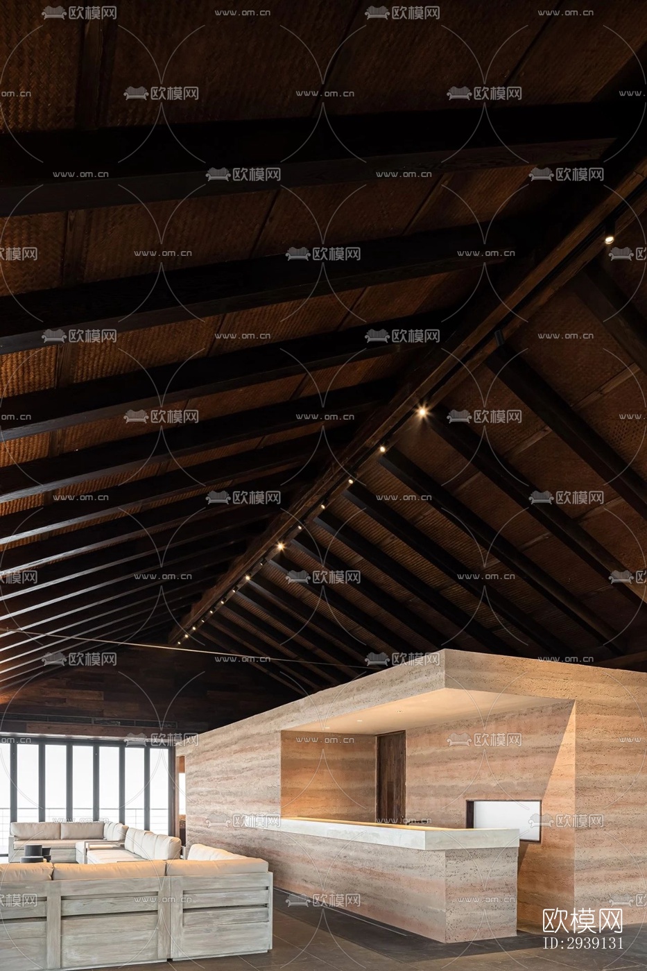 北欧酒店民宿效果图下载（渲染图2）