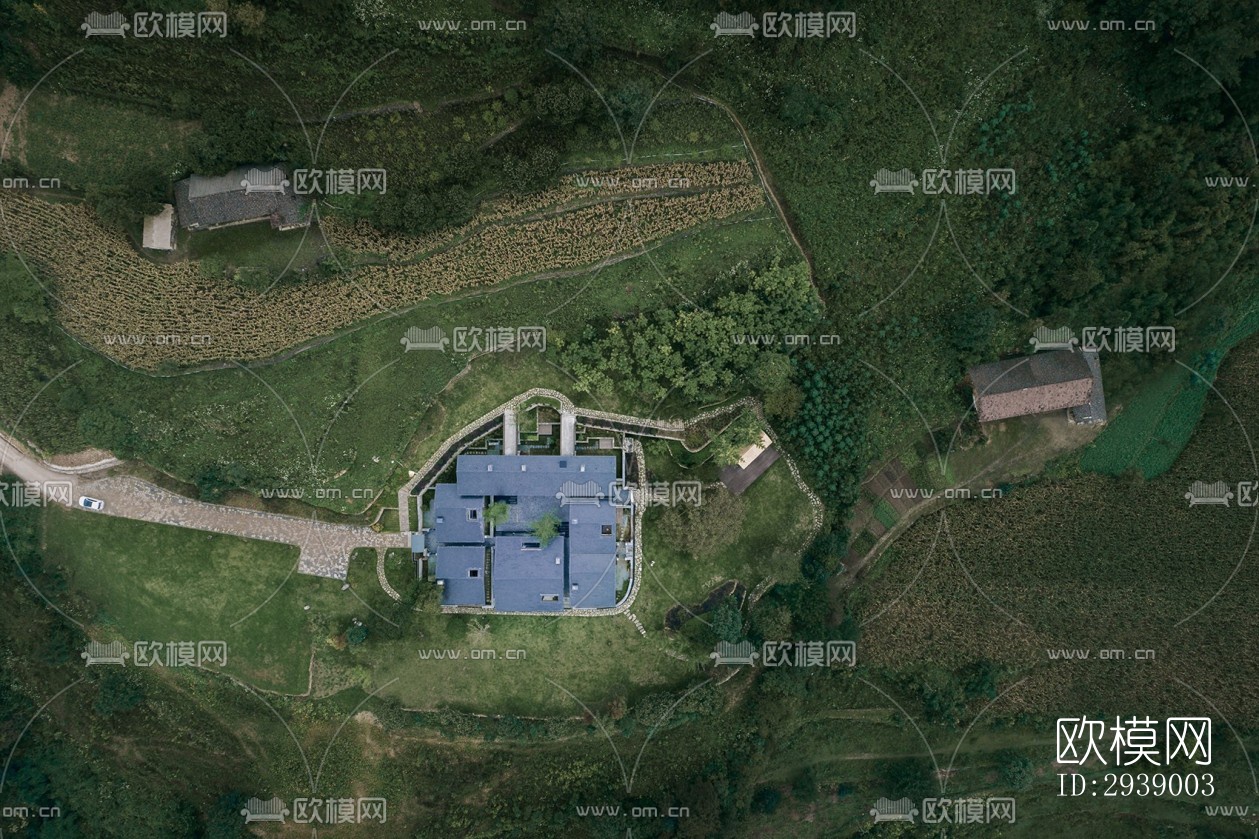 侘寂酒店民宿效果图下载（渲染图5）