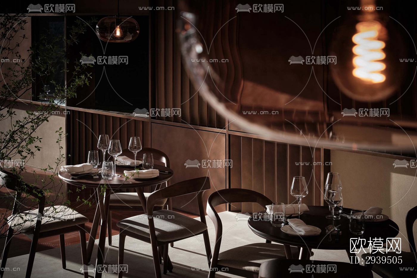 现代酒店民宿效果图下载（渲染图13）