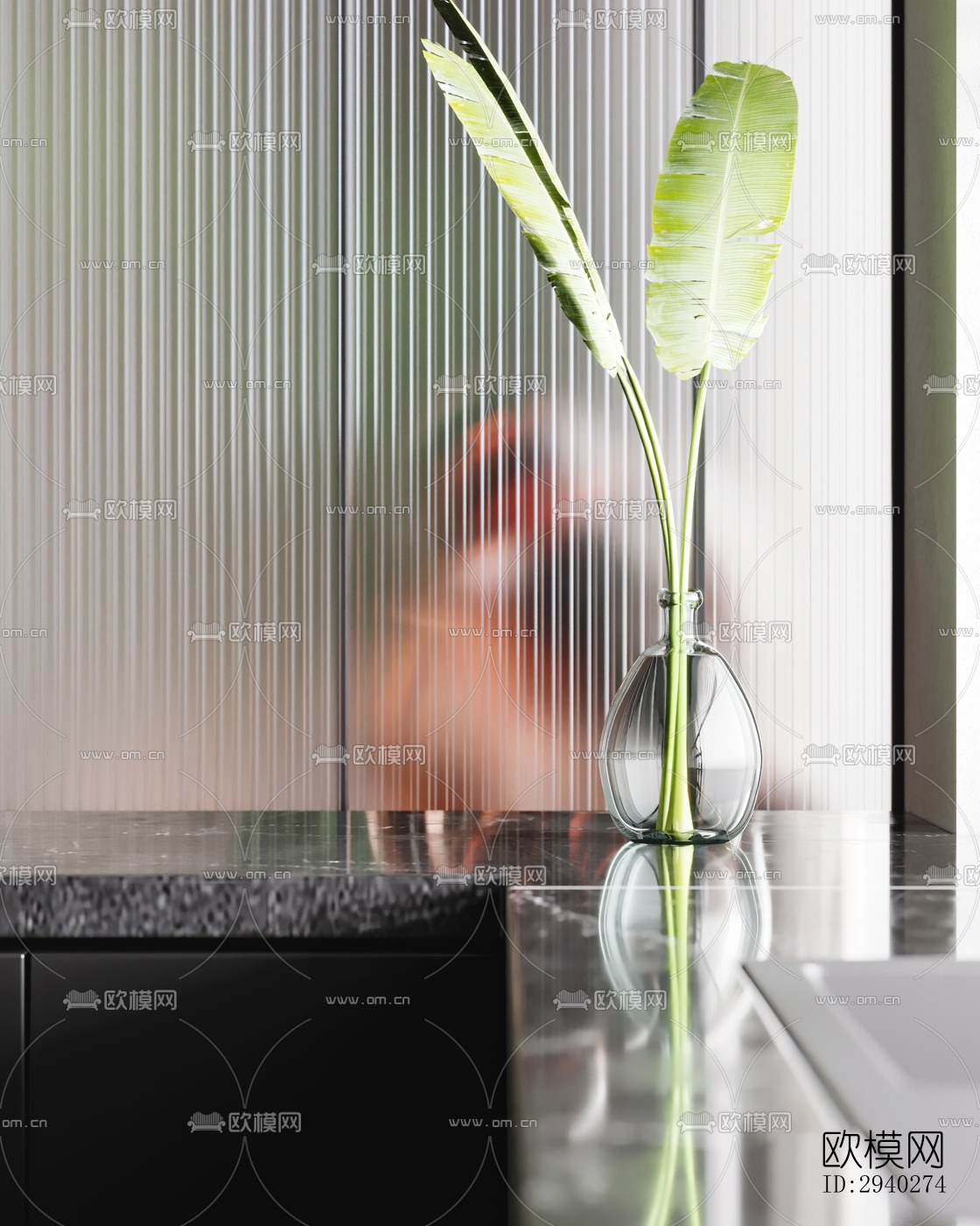 现代平层效果图下载（渲染图11）