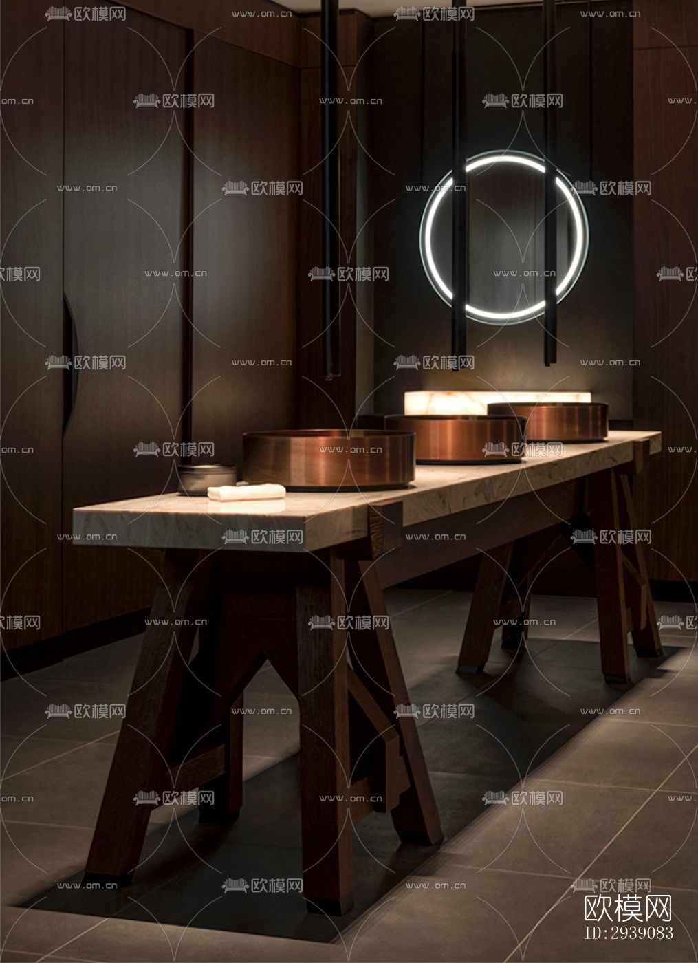 北欧酒店民宿效果图下载（渲染图13）