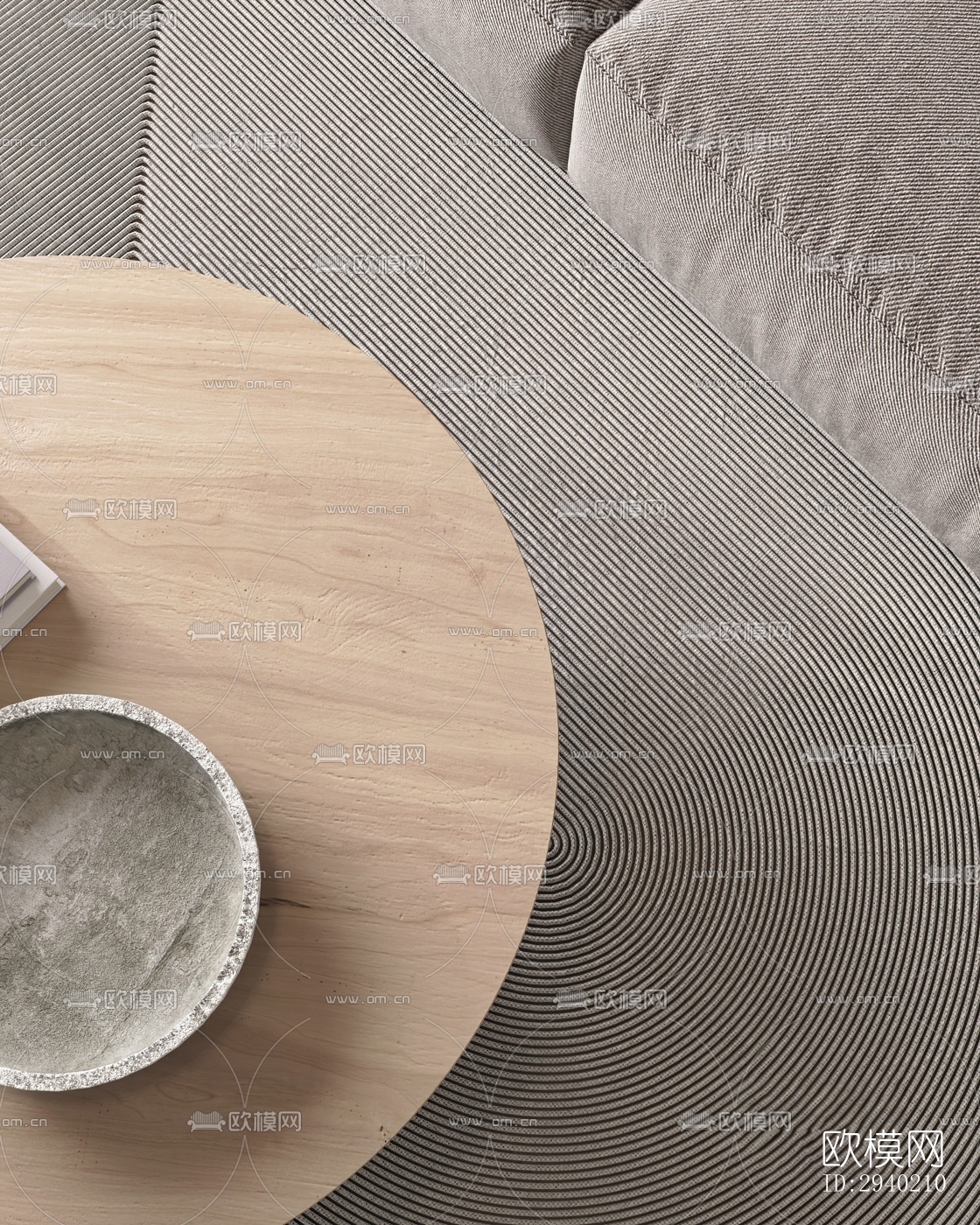 日式平层效果图下载（渲染图13）