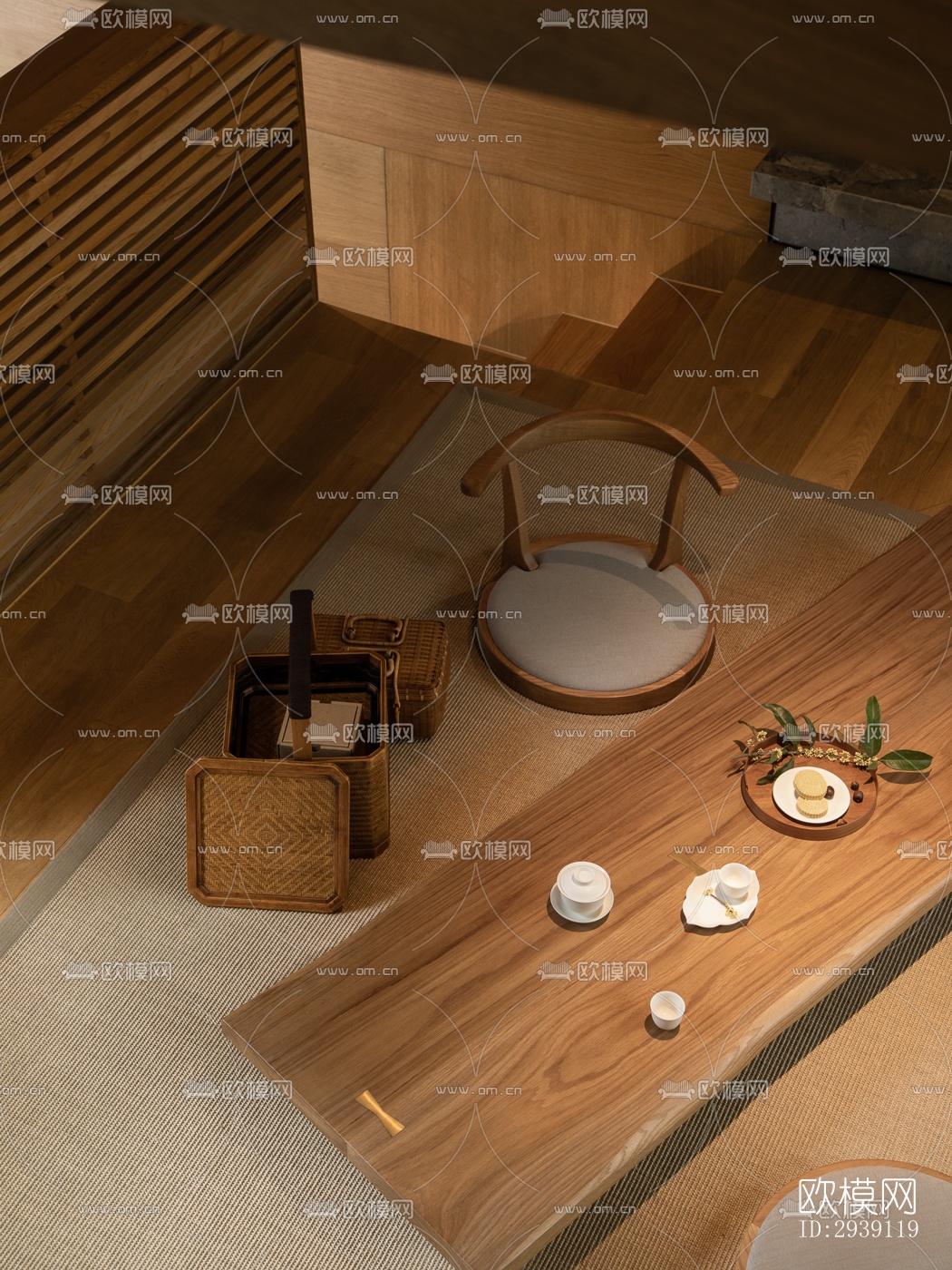 北欧酒店民宿效果图下载（渲染图6）