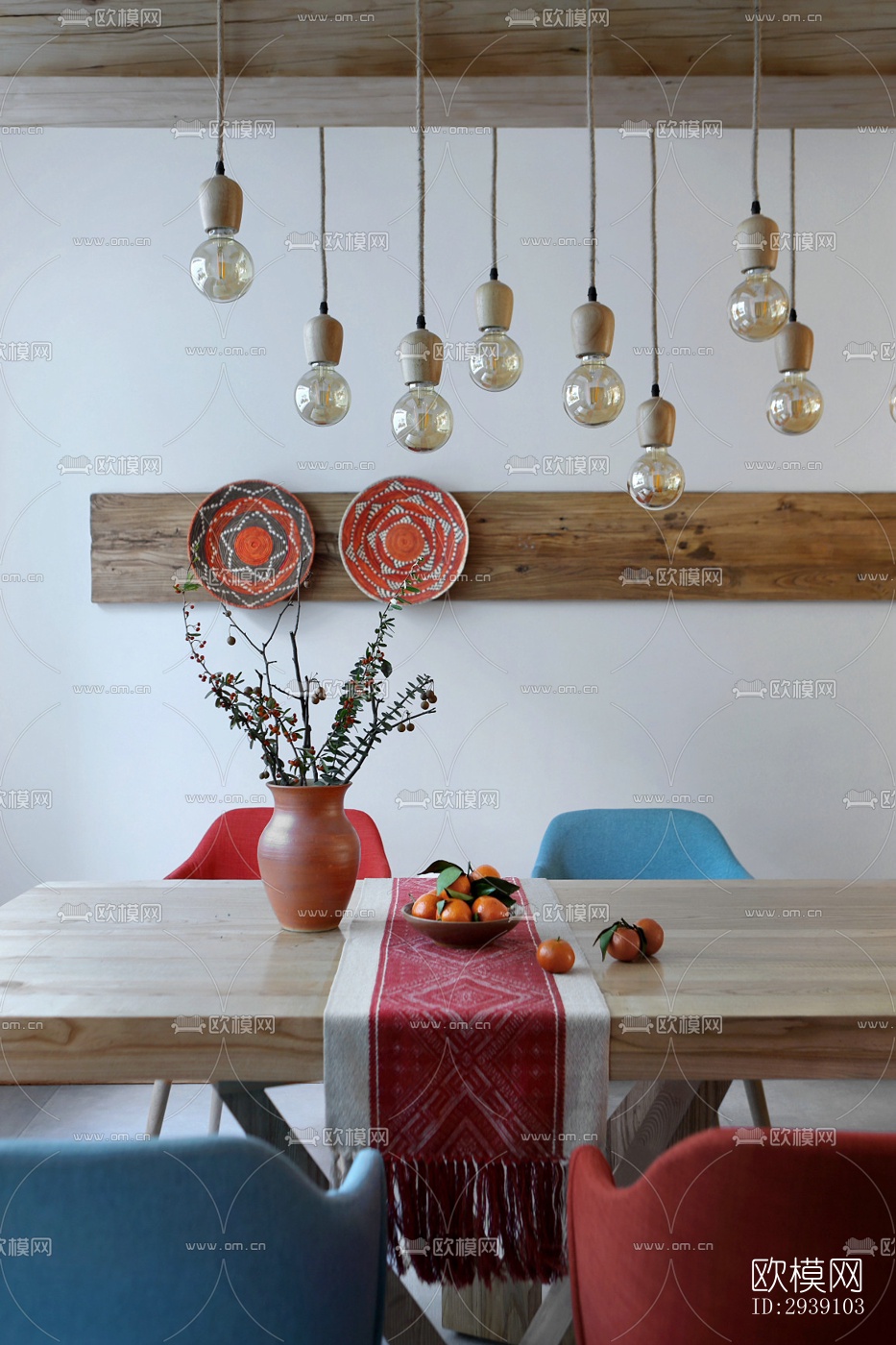 北欧酒店民宿效果图下载（渲染图5）