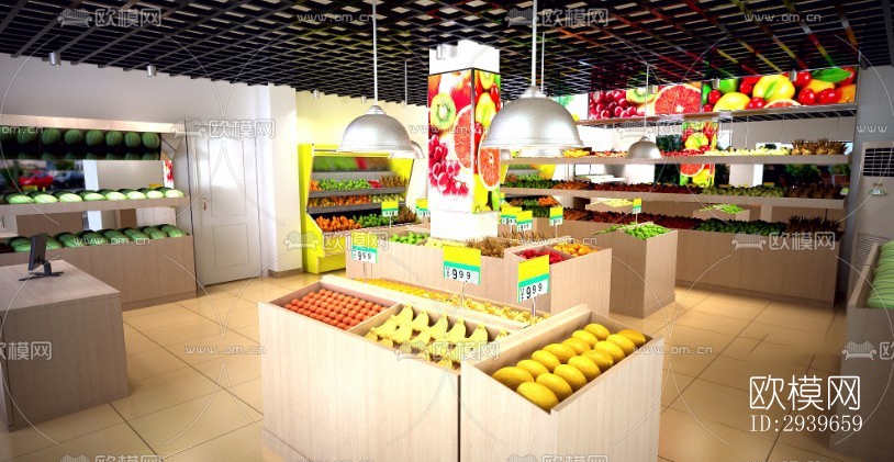 现代零售店铺效果图下载（渲染图12）