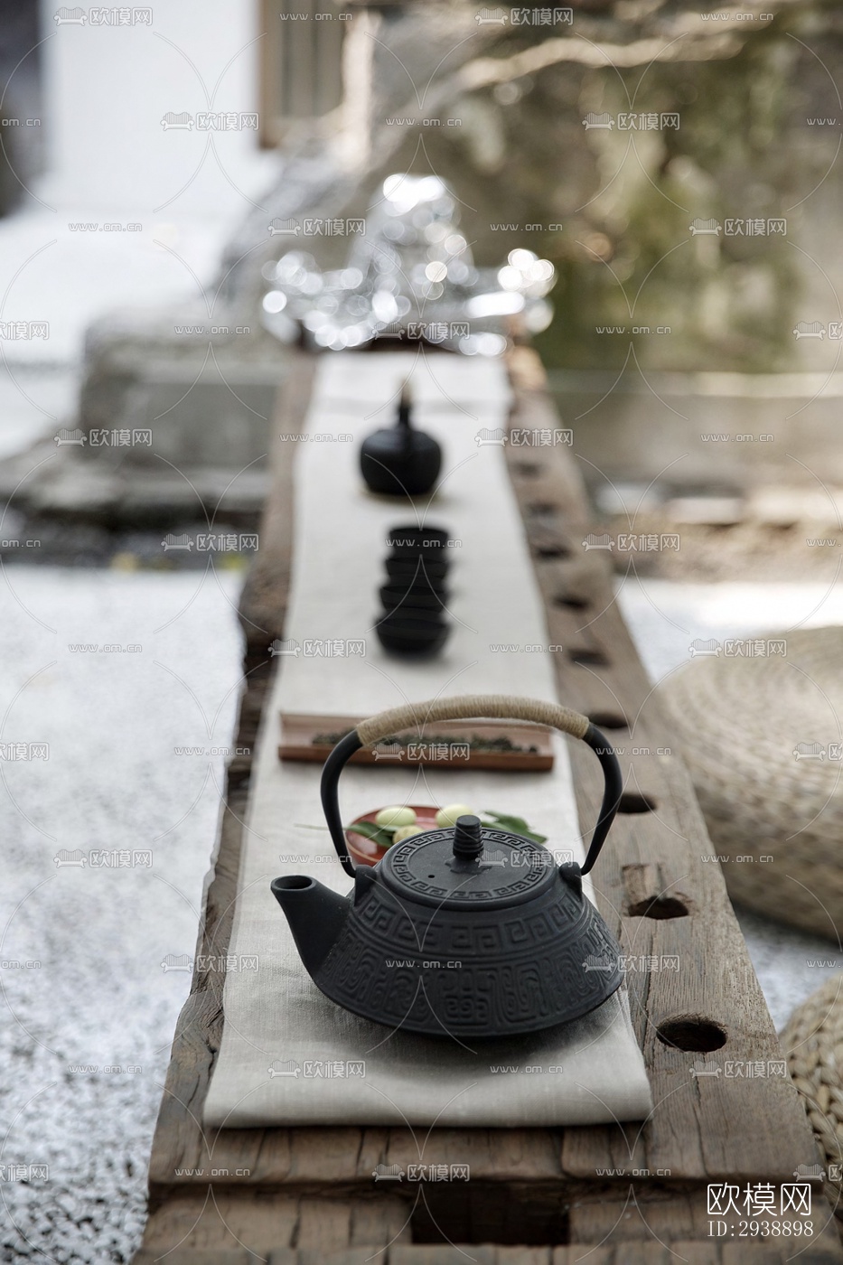 中式酒店民宿效果图下载（渲染图16）