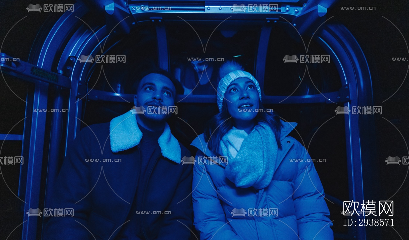 工业风展览展厅效果图下载（渲染图2）