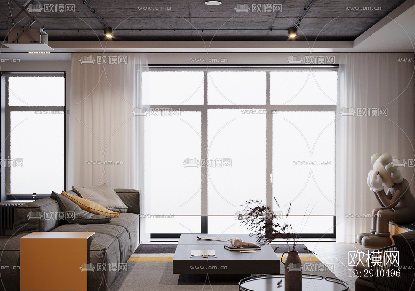 高级灰平层效果图下载（渲染图14）