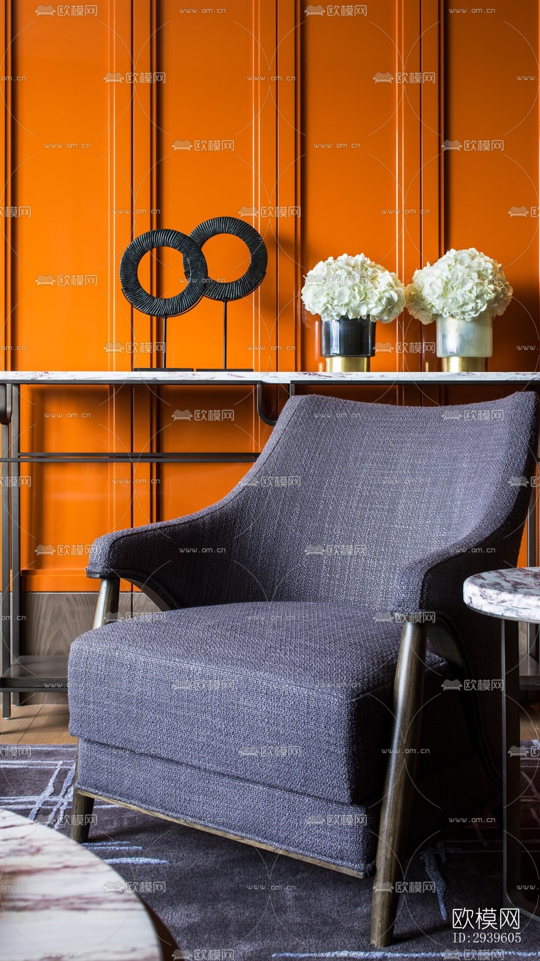 现代酒店民宿效果图下载（渲染图3）