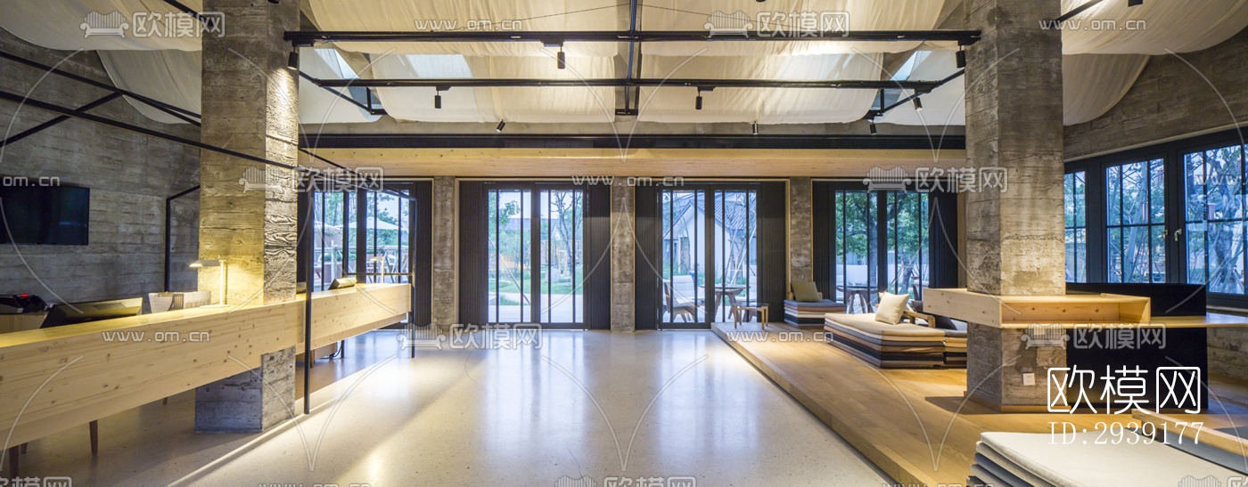 北欧酒店民宿效果图下载（渲染图13）