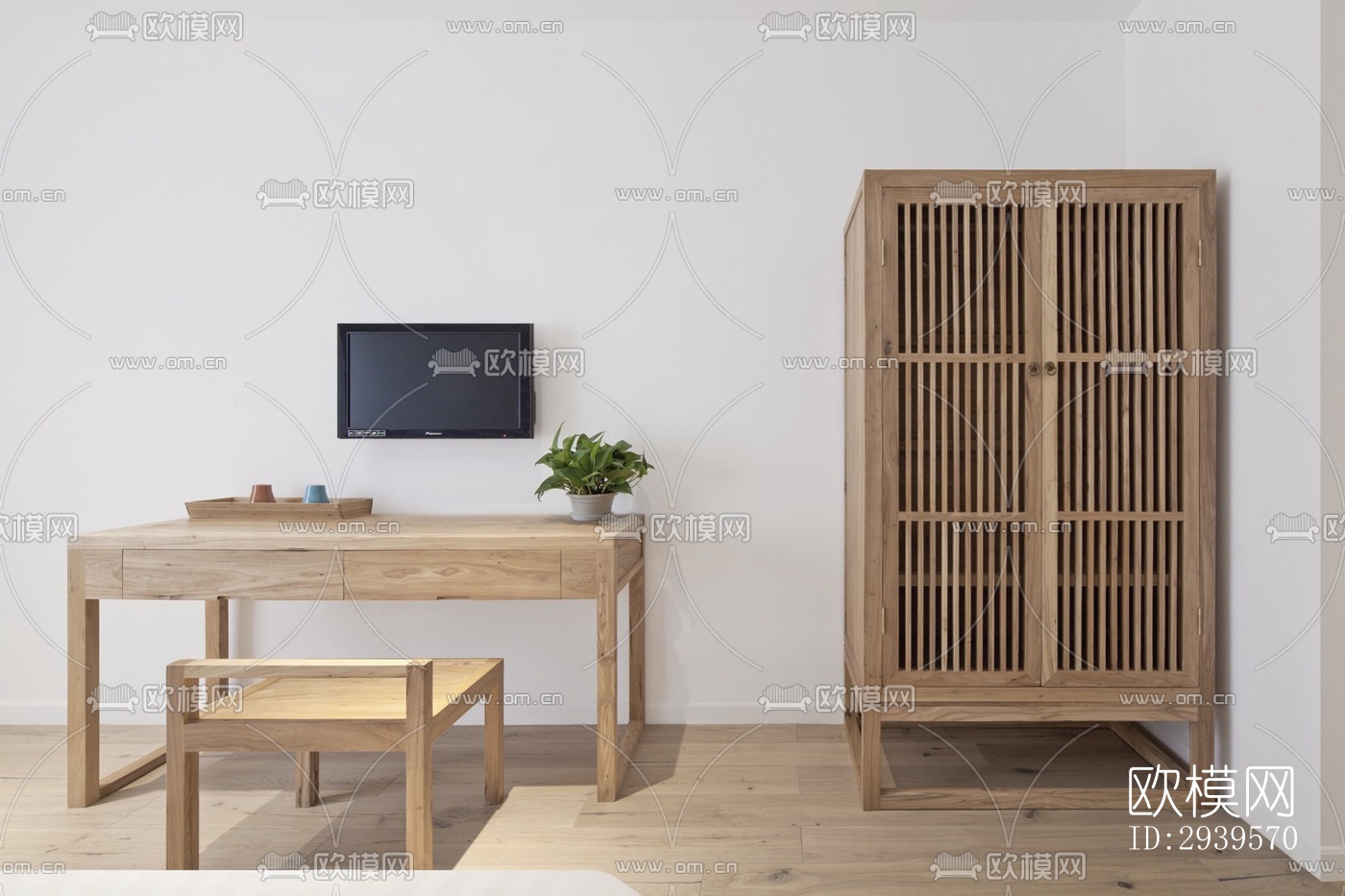 现代酒店民宿效果图下载（渲染图13）