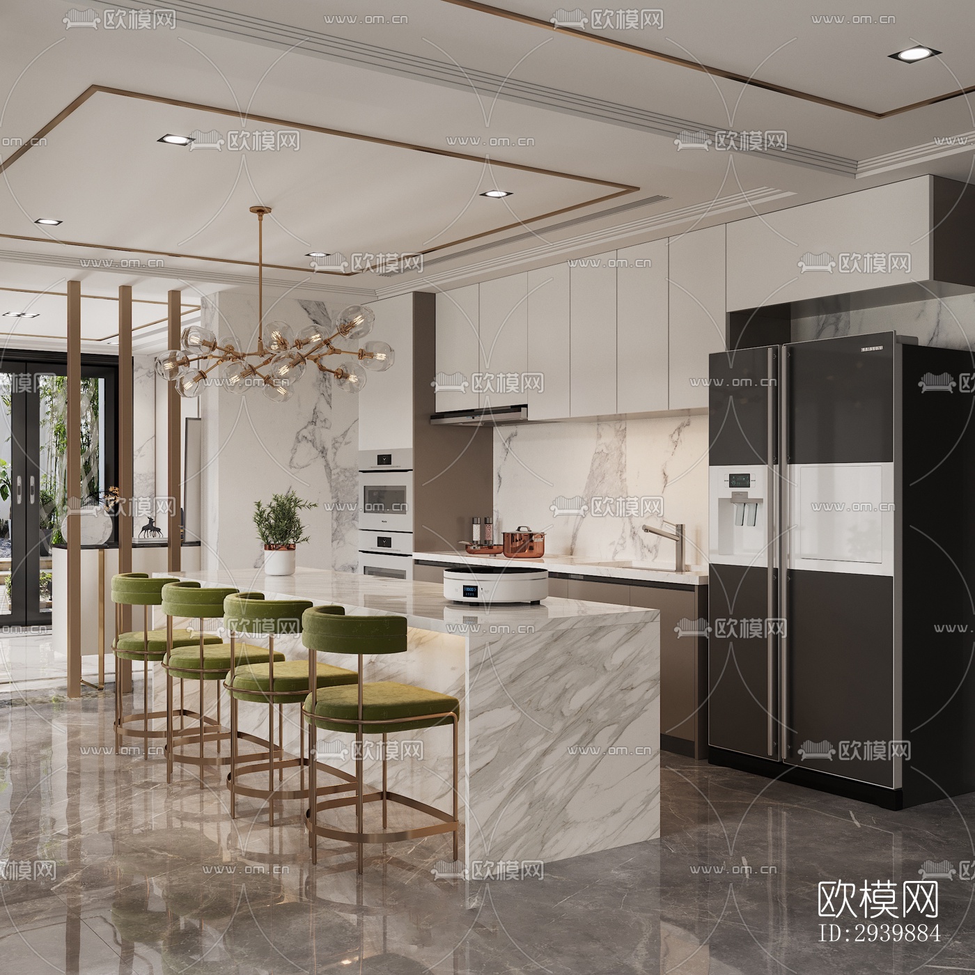 现代别墅效果图下载（渲染图5）