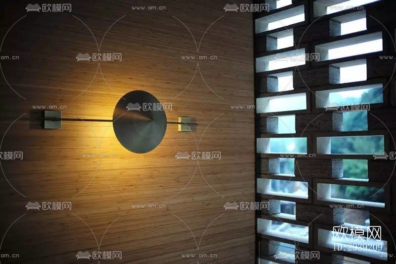 后现代酒店民宿效果图下载（渲染图9）