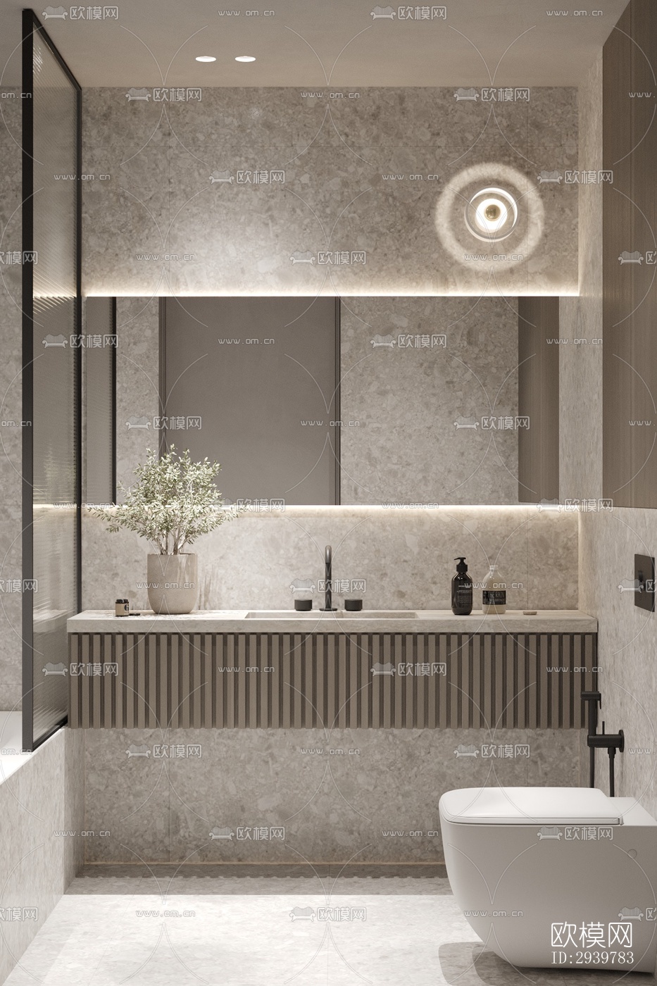 侘寂公寓效果图下载（渲染图13）