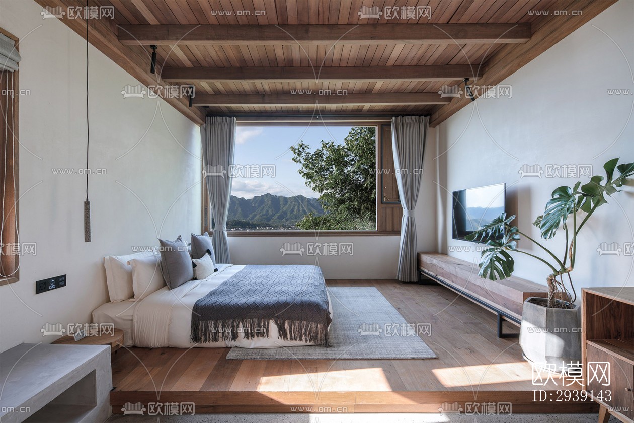 北欧酒店民宿效果图下载（渲染图3）