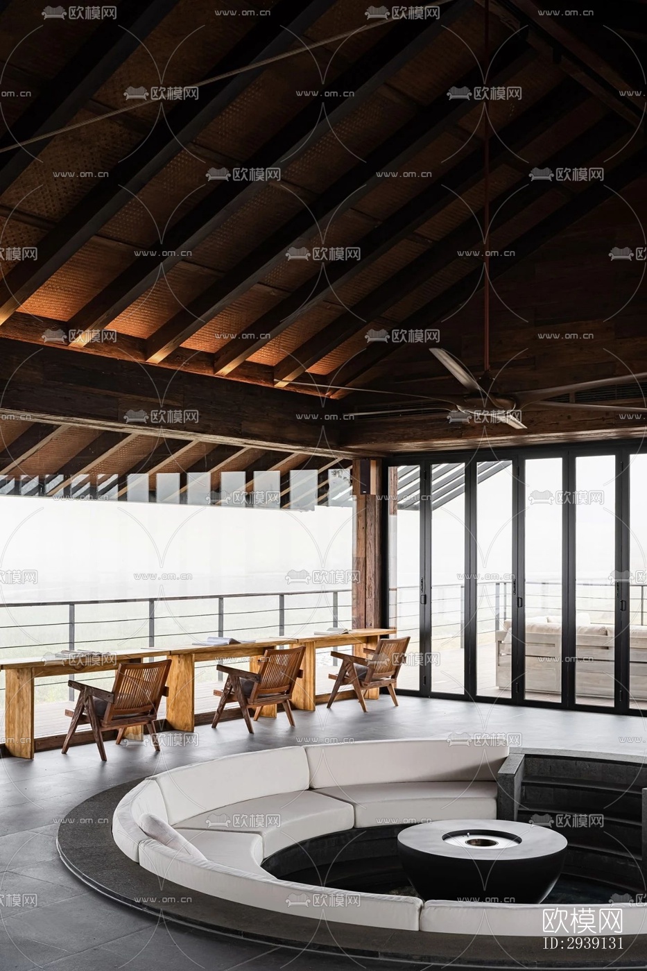 北欧酒店民宿效果图下载（渲染图8）