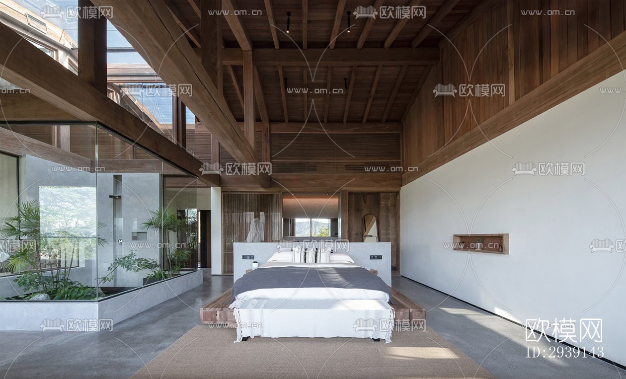 北欧酒店民宿效果图下载（渲染图19）