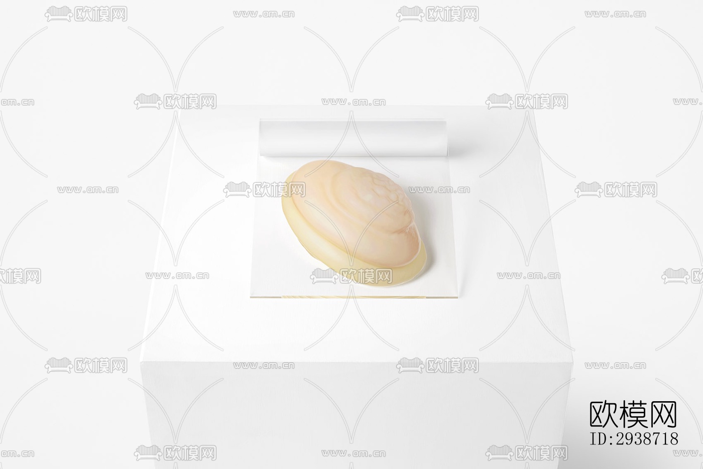 现代展览展厅效果图下载（渲染图2）