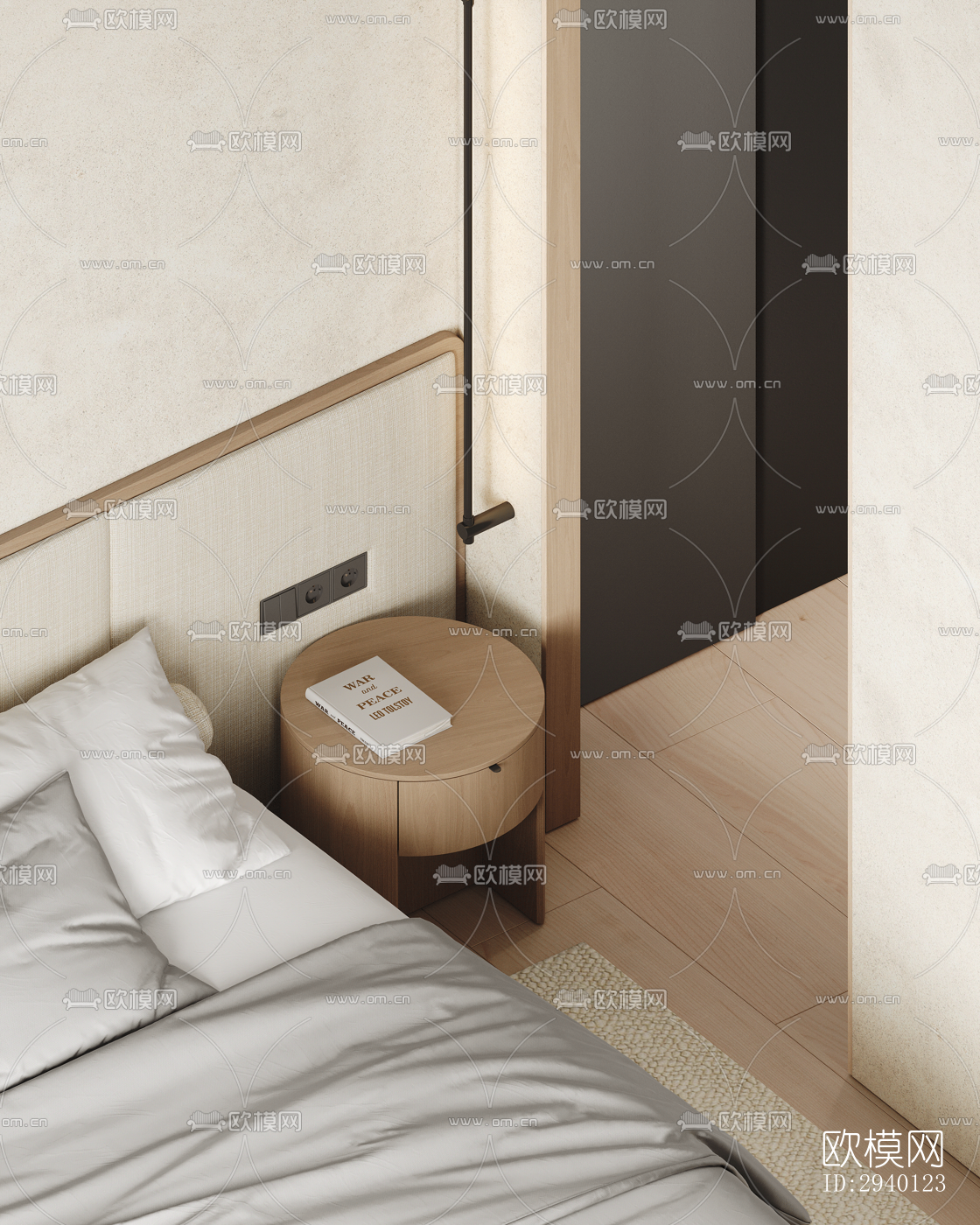 北欧平层效果图下载（渲染图5）