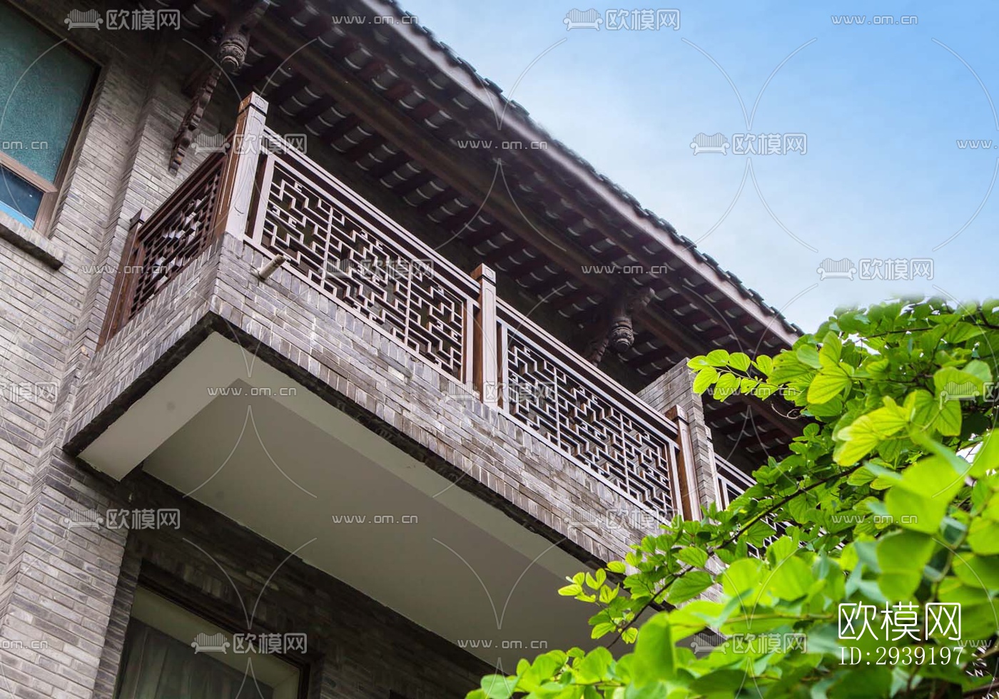 后现代酒店民宿效果图下载（渲染图12）