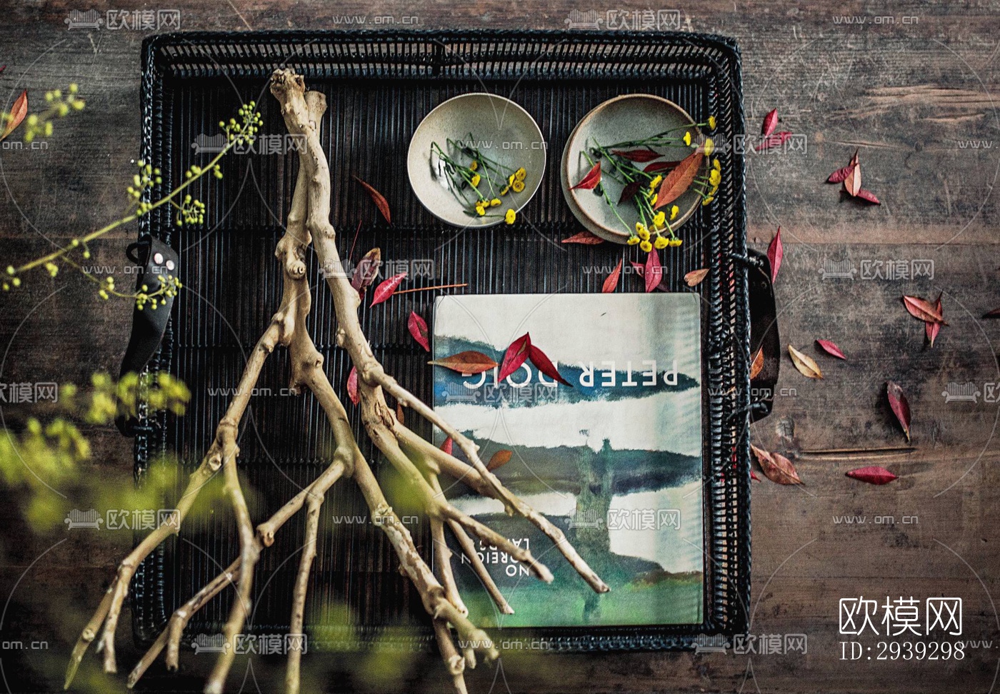 新中式酒店民宿效果图下载（渲染图6）