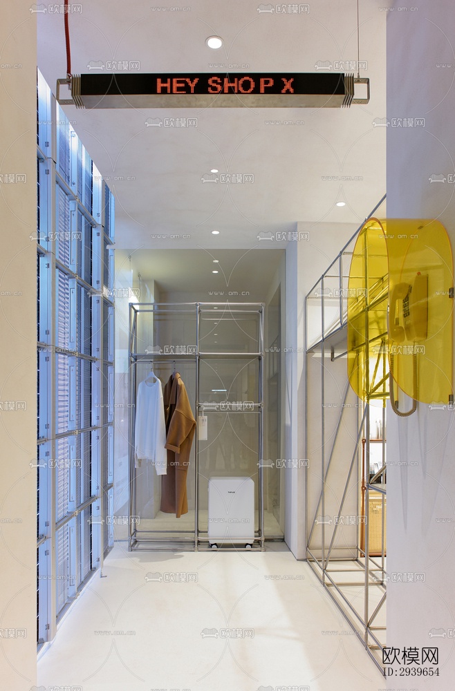 现代零售店铺效果图下载（渲染图1）