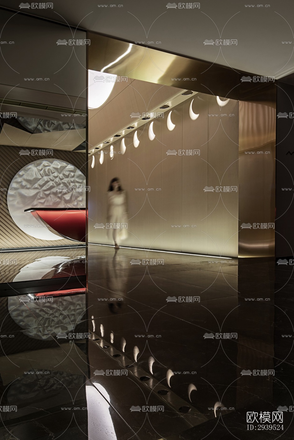 现代酒店民宿效果图下载（渲染图17）