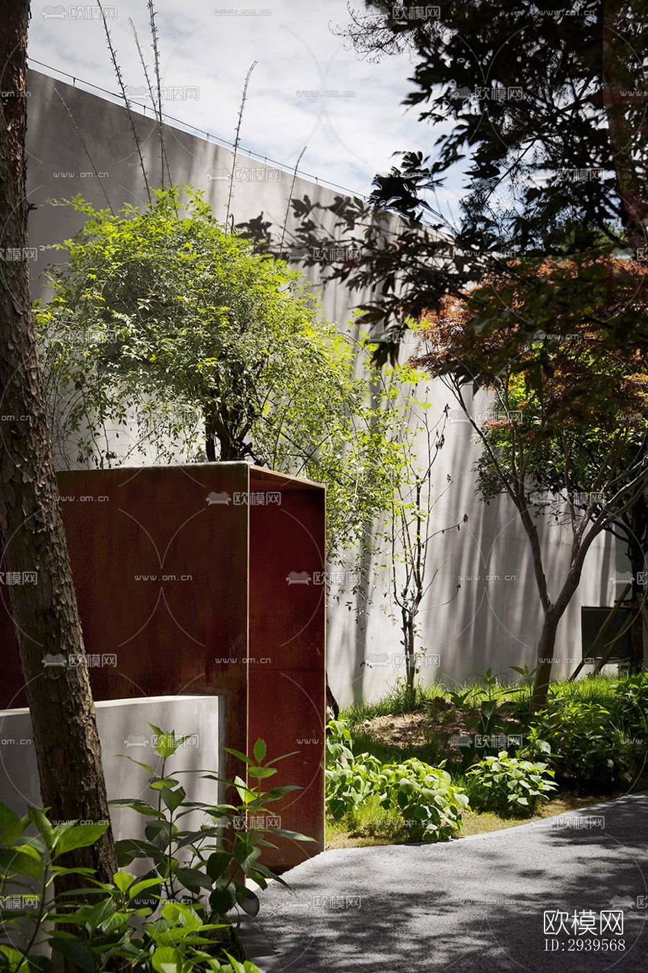 现代酒店民宿效果图下载（渲染图18）