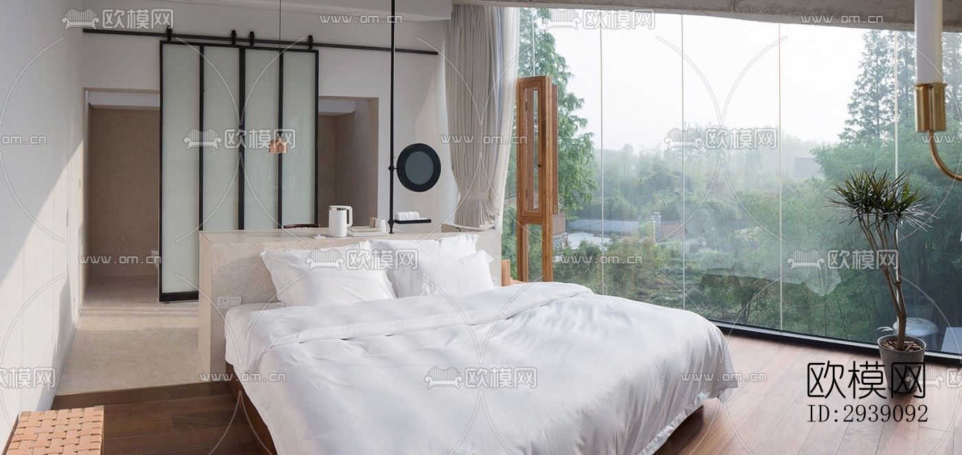 北欧酒店民宿效果图下载（渲染图8）