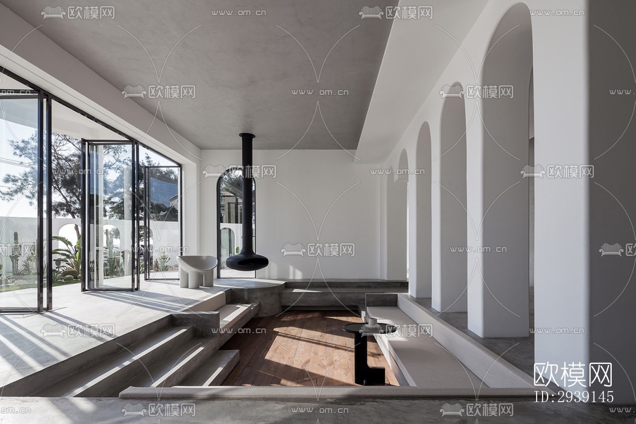 北欧酒店民宿效果图下载（渲染图4）