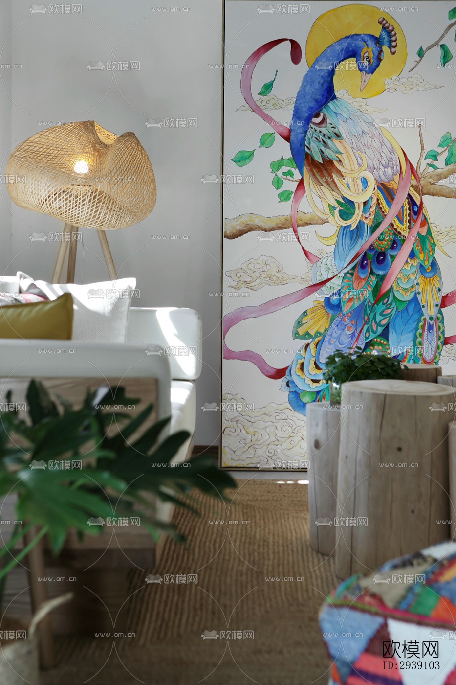 北欧酒店民宿效果图下载（渲染图10）