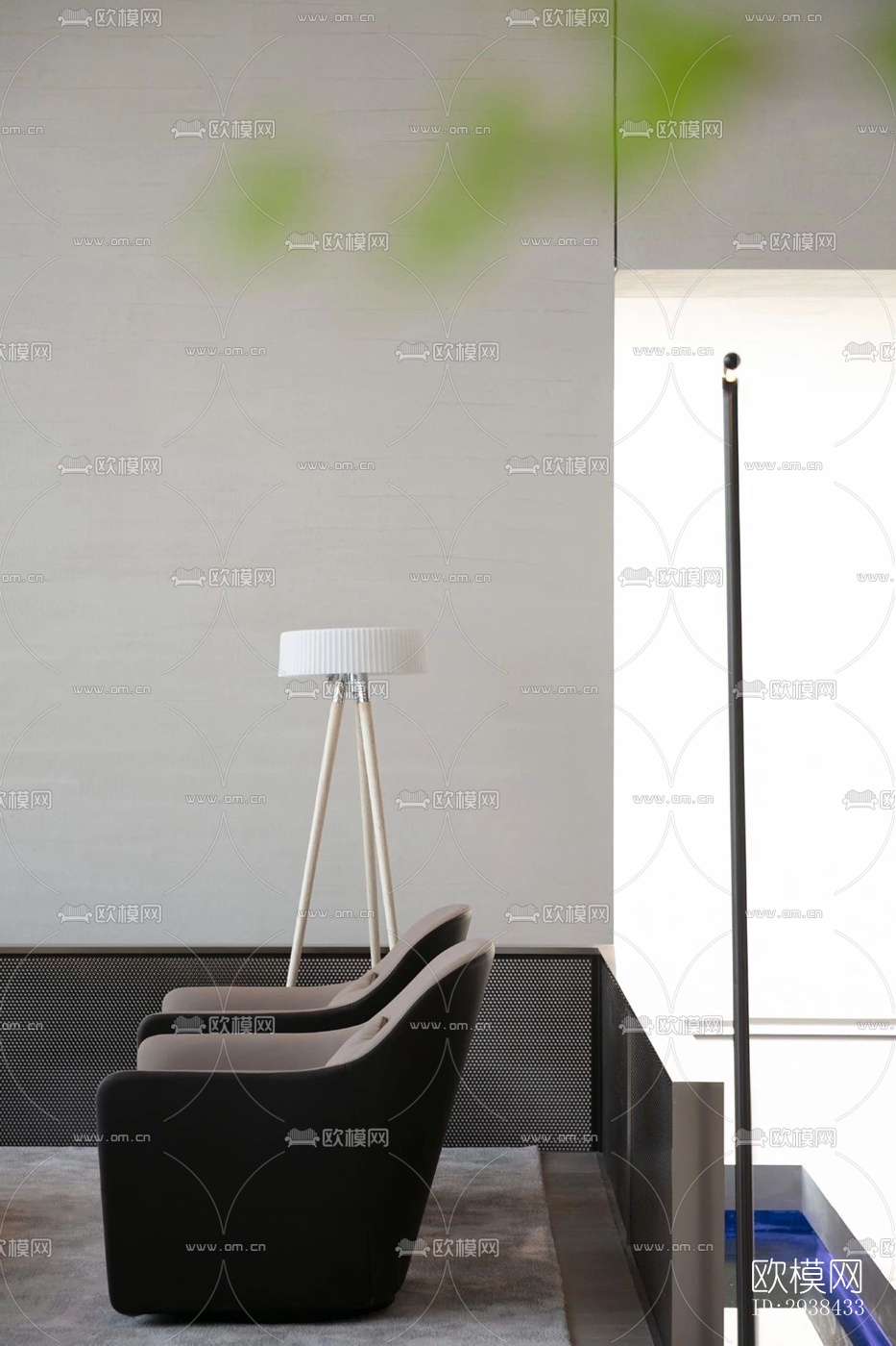 新中式售楼处效果图下载（渲染图17）