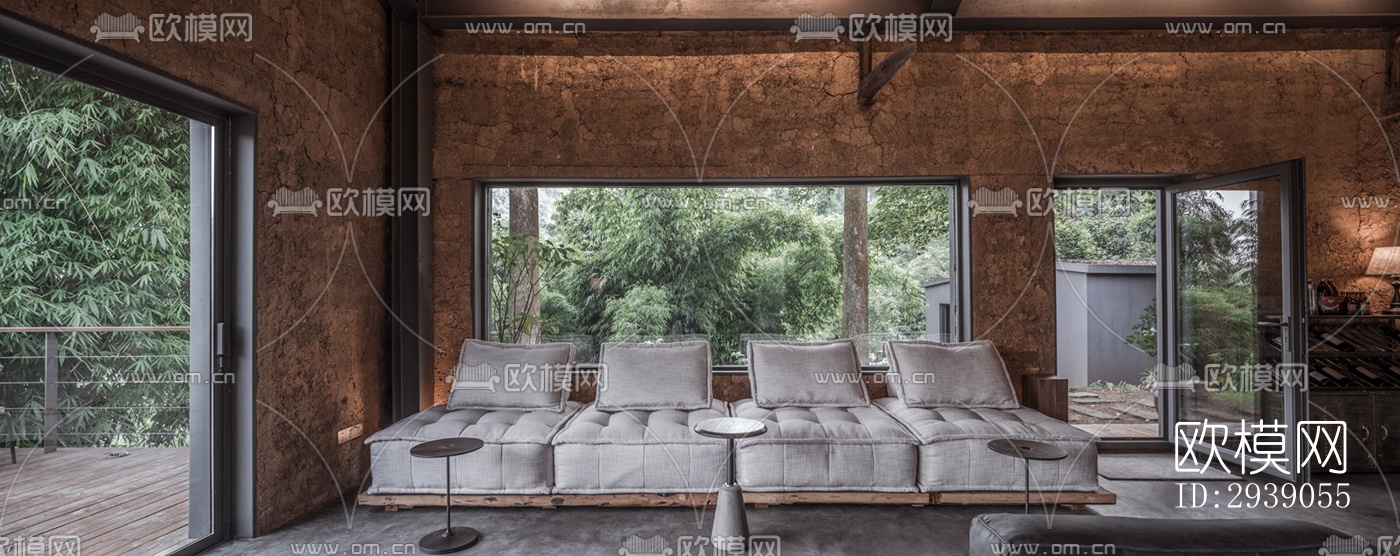 侘寂酒店民宿效果图下载（渲染图14）