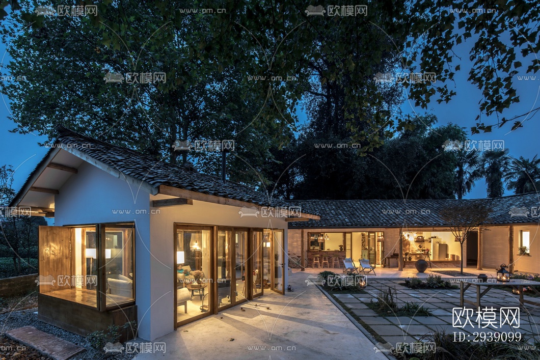 北欧酒店民宿效果图下载（渲染图6）