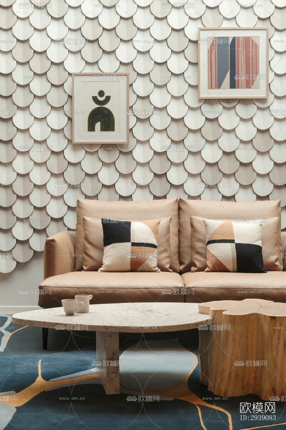 北欧酒店民宿效果图下载（渲染图3）